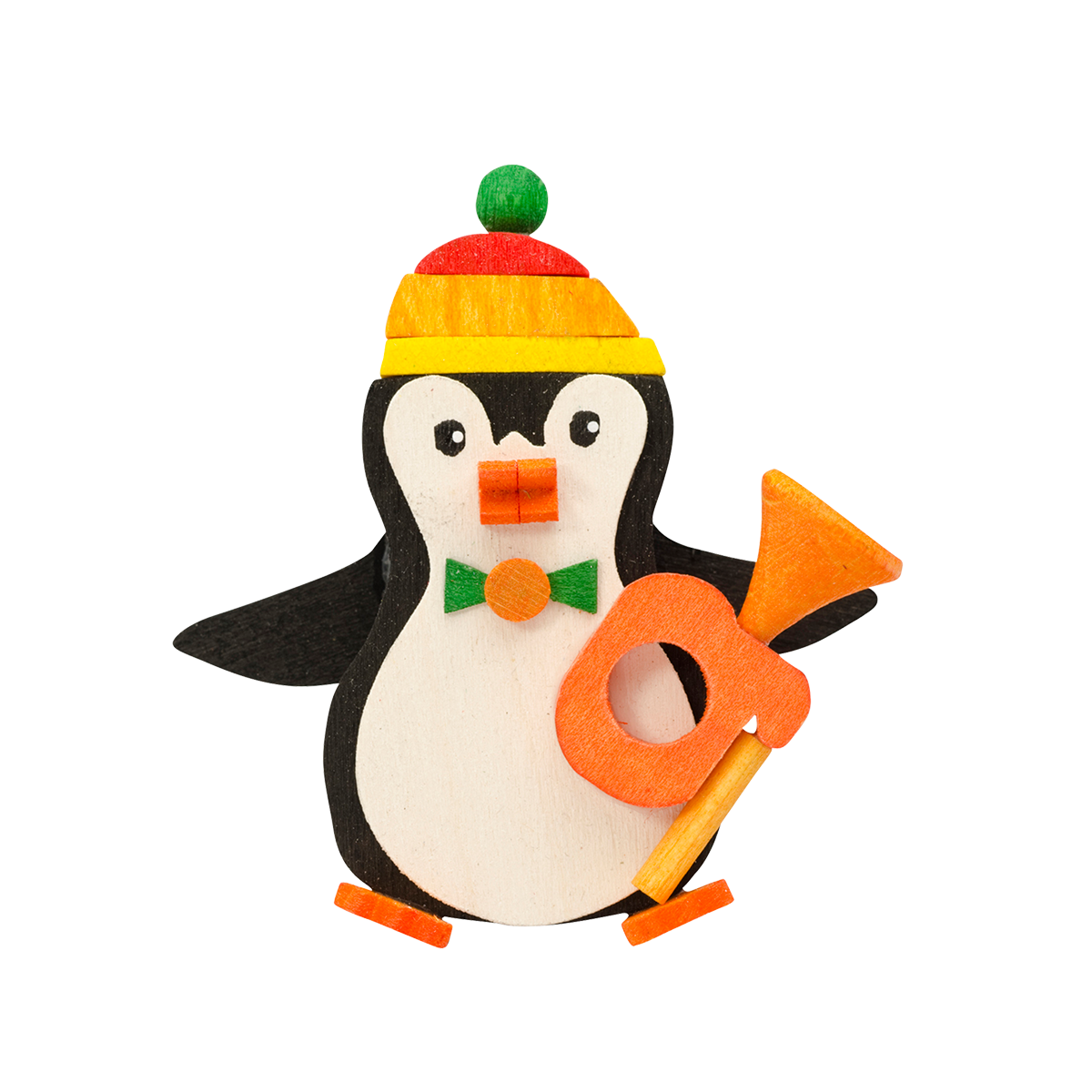Penguin jazz trumpeter - Christmas tree decoration